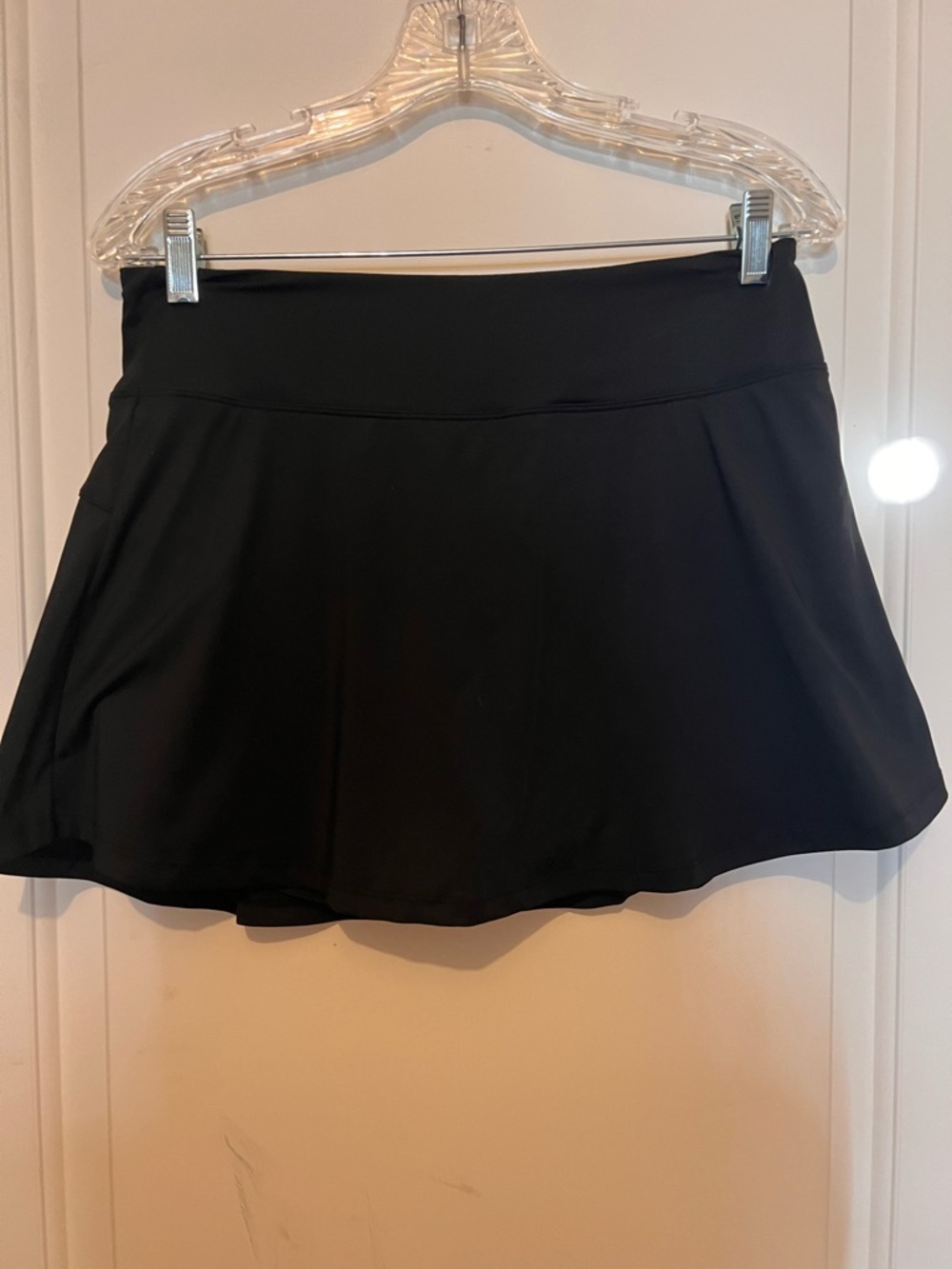Pinspark Black Active Skirt